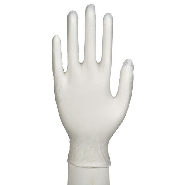 Vinyl Handske, transparent, pudderfri Str. XL (200 stk.)