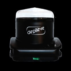 Voks varmer 400g (sort)