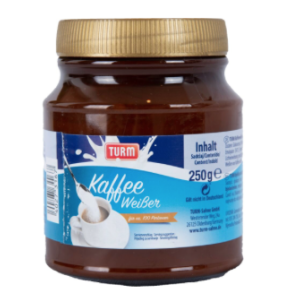 Fl�depulver, PET, 250 g i glas, 250 g