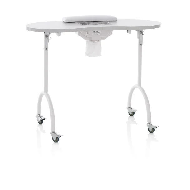 Klapsammen neglebord med udsugning