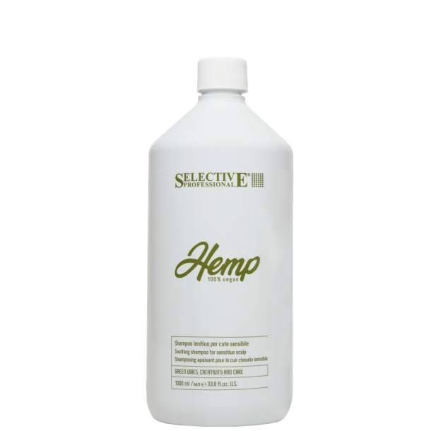 HEMP lenitive shampoo (Cabin size: 1000 ml)