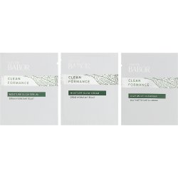 Sample Your Moisture Routine: Clay Cleanser, Moisture Glow Serum & Day Cream (Sample Size: 3x2 ml)