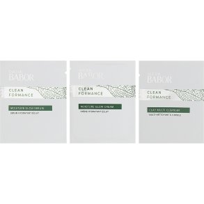 Sample Your Moisture Routine: Clay Cleanser, Moisture Glow Serum & Day Cream (Sample Size: 3x2 ml)