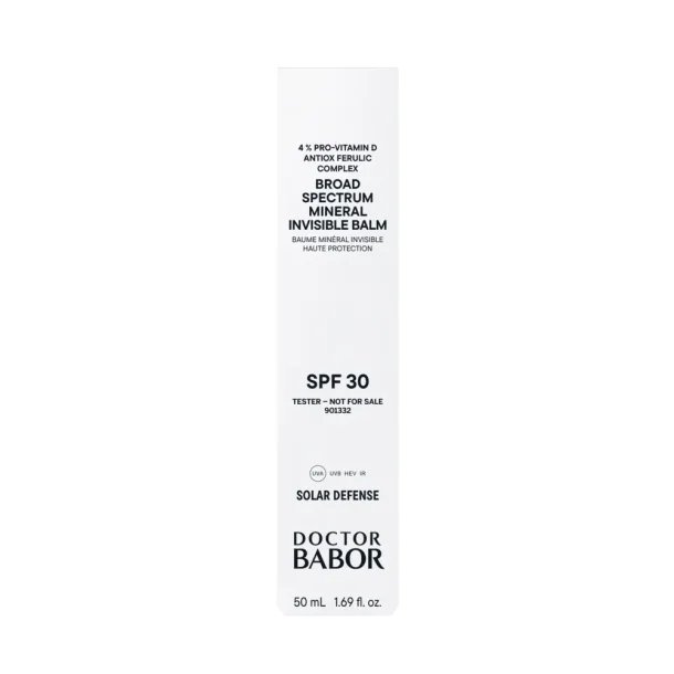 TESTER Solar Defense Broad Spectrum Mineral Invisible Balm SPF 30