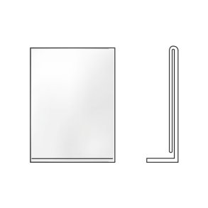 Akrylstander lige A4