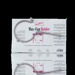 2 stk slv holder til vokskander