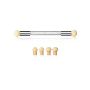 Shading and baby boomer nail art brush