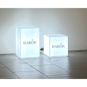 BABOR Deko Podier med Lys (2 stk.)