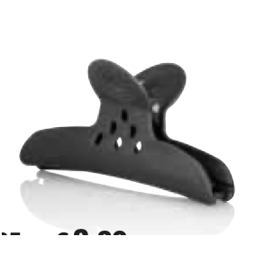 4 stk Large Butterfly black