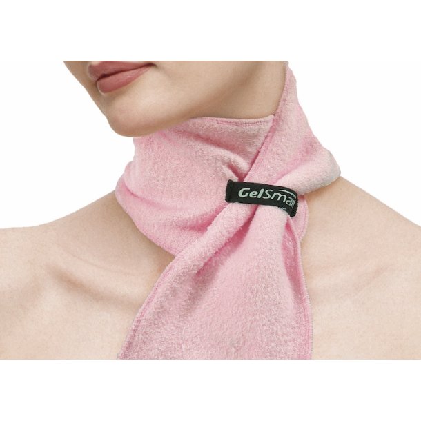 Mikrofiberpleje til hals (pink)