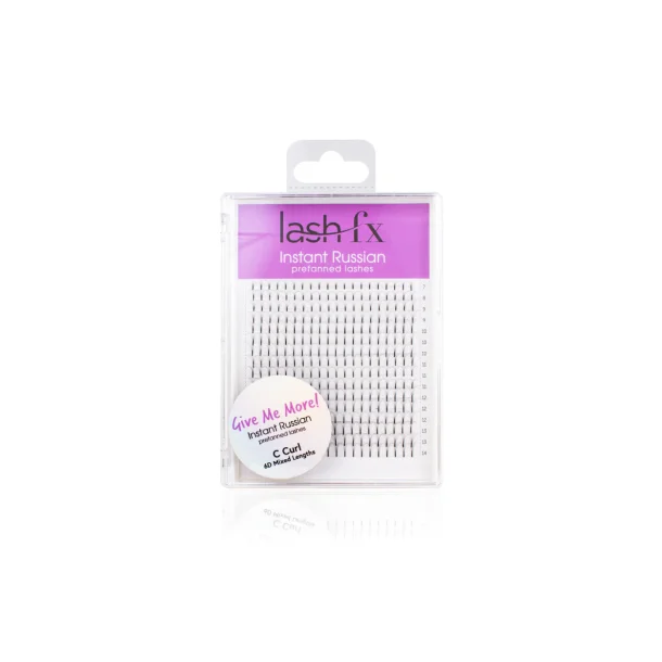 Instant Russian Lash 3D C0.07 BIG Give me More - Mixed tray- 16 lines 1x7,8,14; 2x9,13; 3x10,11,12