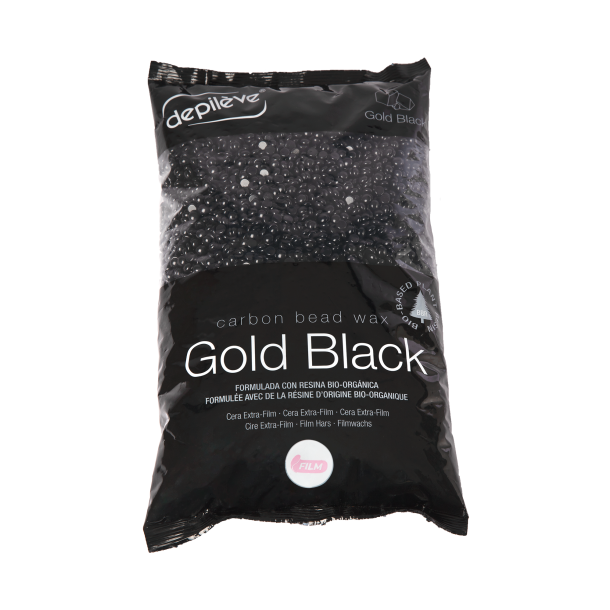 Gold Black Charcoal Bead Wax 1 Kg.