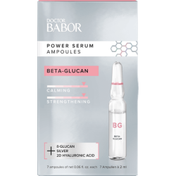Doc BABOR Power Serum Ampoules + Beta Glucan (Retail Size 7 x 2 ml.)