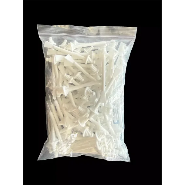 N�sevokspinde i plast, 100 stk.