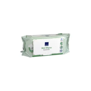 V�dserviet, ABENA, Z-fold, 17x20cm, uden farve og parfume, med foliel�g, engangs