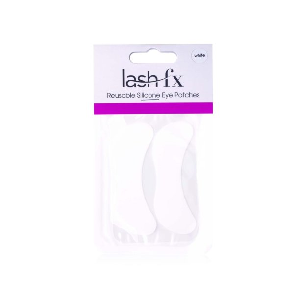 Lash FX Reusable Silicone eye patches - White
